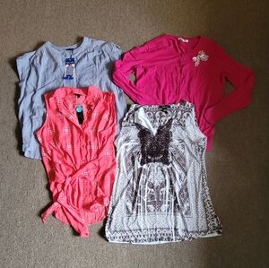 Women's Size L Bundle of Tops Shirts / Sweater